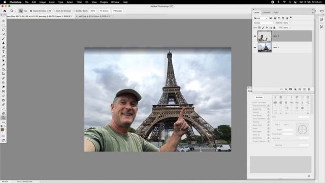How to fake a selfie with Photoshop смотреть онлайн