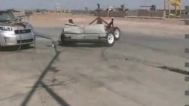 Crash Test of 2008 Scion Xb / Toyota Bb w\sab смотреть онлайн