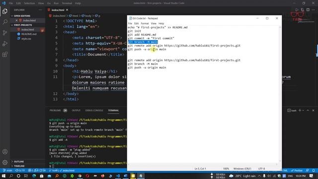 3. Git Pull & Push Git & Github Bangla Tutorial | Github Pull And Push Tutorial Bangla смотреть онлайн
