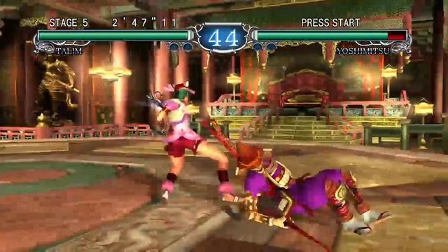 Soul Calibur 2 HD Online - Extra Arcade with Talim and Soul Calibur смотреть онлайн