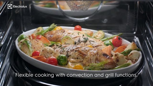 Electrolux 44L Built-In Combi Microwave Oven смотреть онлайн
