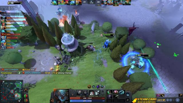 11Min Octarine Global Ganking Spirit Breaker 100% Delete All Lane Dota 2 смотреть онлайн