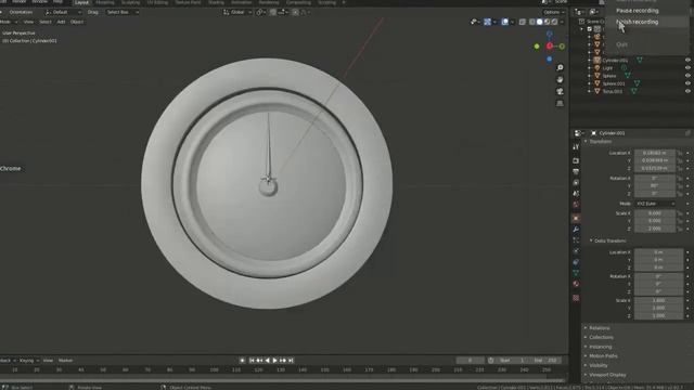Advanced Canvas Speedometer 3D QT QML Blender Time Lapse смотреть онлайн