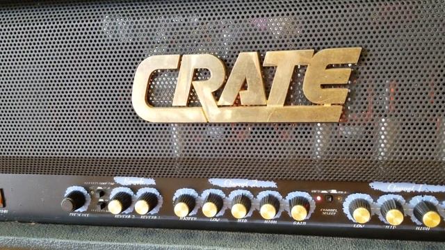 Crate blue voodoo BV120 tube head amp demoing for Ebay sale смотреть онлайн
