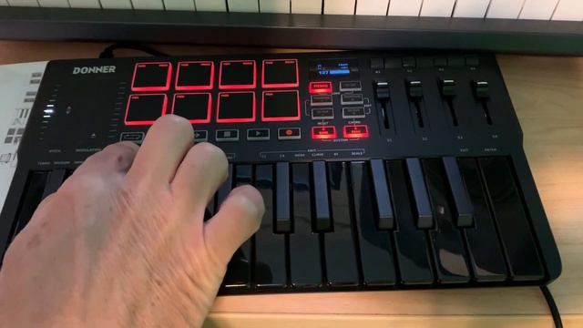 Donner DMK 25 Pro Midi Controller #donnermusic #donner