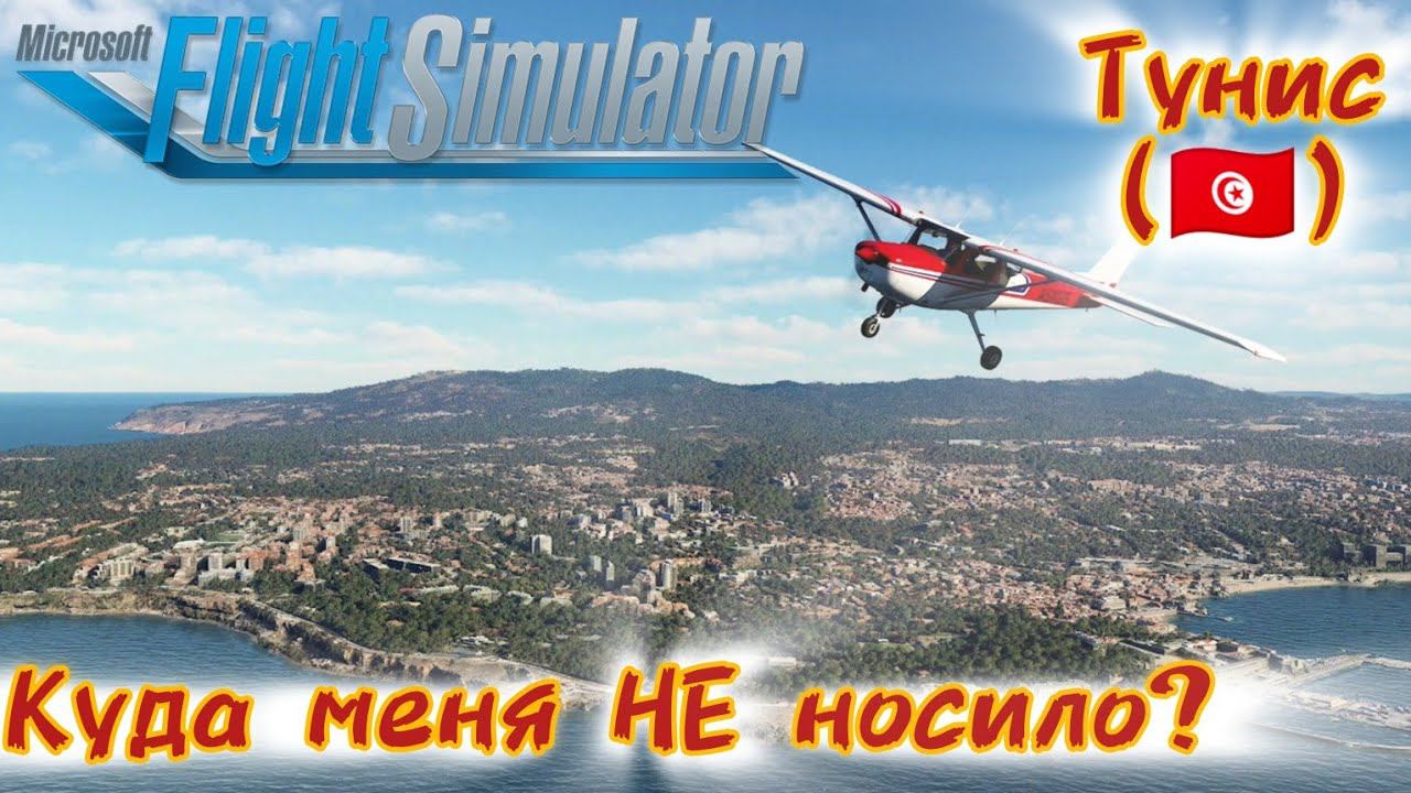 Куда меня НЕ носило - Тунис [Microsoft Flight simulator] смотреть онлайн