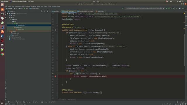 Автоматизация на Java. Урок 8. Запускаем тесты в разных браузерах одновременно. #автоматизация смотреть онлайн