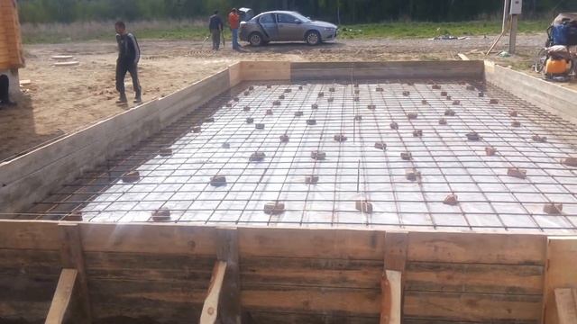 Строительство гаража из кирпича ч.4 смотреть онлайн