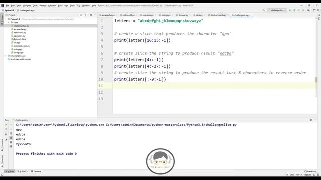 Slice Challenge Solution | Complete Python Tutorials For Beginners In Hindi #22 смотреть онлайн