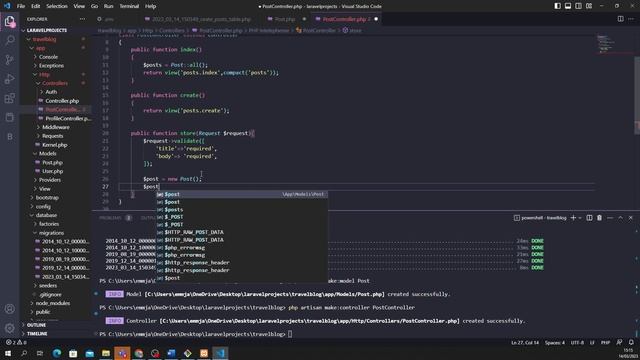 How to Set Up Laravel with XAMPP and Composer (Blog Project Part 2) смотреть онлайн