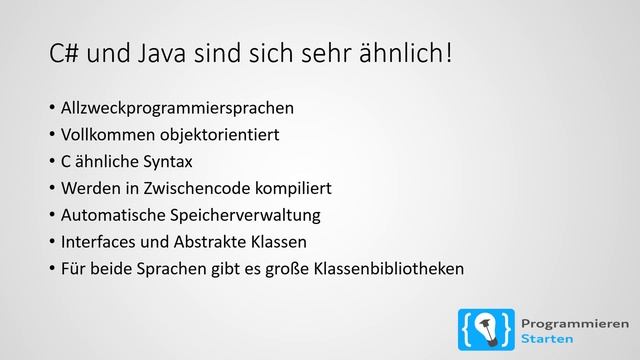 C# vs. Java - Welche Programmiersprache sollte ich verwenden? смотреть онлайн