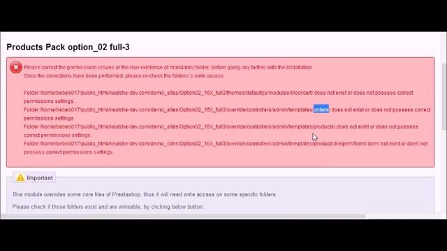 Tuto - Installation of Product Pack for PrestaShop v1.5 (option 02 version full-3) смотреть онлайн
