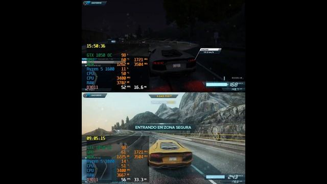 NFEMWSE NVidia Driver 419.67 VS 425.31 - Ryzen 5 1600, Gigabyte GeForce GTX 1050 OC 2GB смотреть онлайн