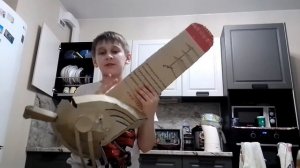 как сделать маску человека бензопилы