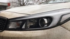 Новая Kia, потеют фары - чините сами! Часть 1
