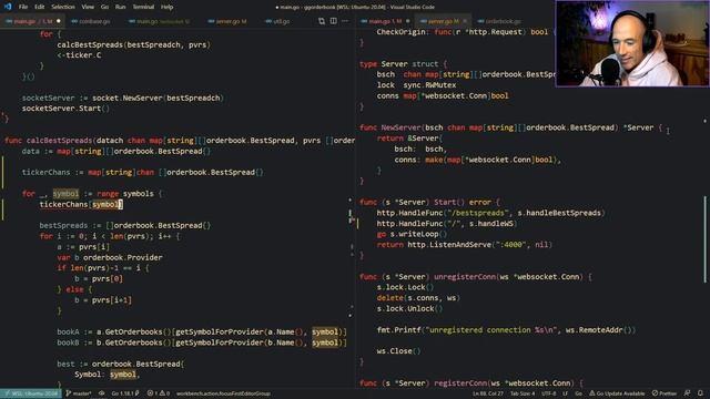 Orderbook Aggregator - WebSockets With Golang And NextJS смотреть онлайн