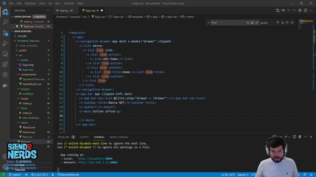 Curso Basico C#/VueJs/Docker/SQL: Clase #51 Diseñando nuestro App смотреть онлайн
