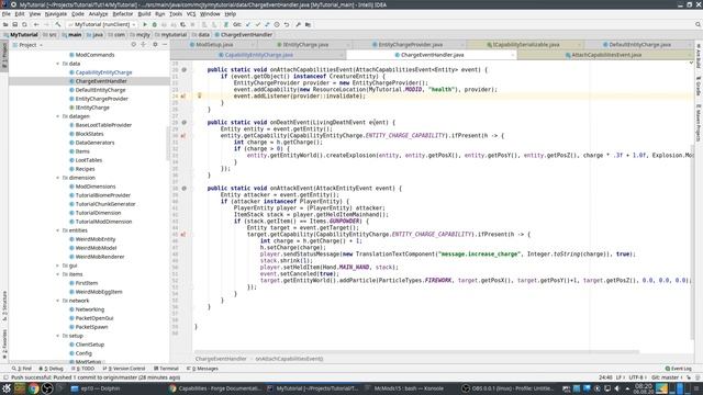 Minecraft Forge Mod Development Tutorial for 1.15: Episode 10 смотреть онлайн