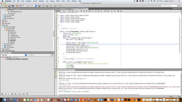 #2 brick breaker JavaFx Tutorial drawing the Background смотреть онлайн