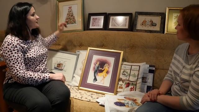 Как закрепить металлизированную нитку ? Вышивальная суббота с Ольгой Побережной смотреть онлайн