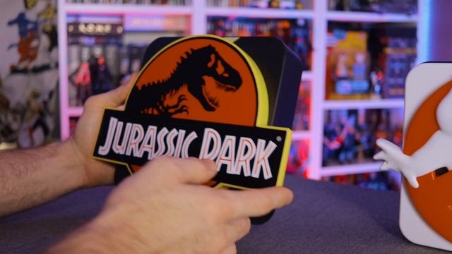 Official Jurassic Park - Ghostbusters 3D Desk Lamp! смотреть онлайн