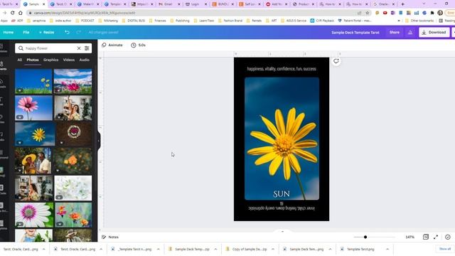 Overview of how to edit Etsy Template for Tarot Deck Oracle Deck смотреть онлайн