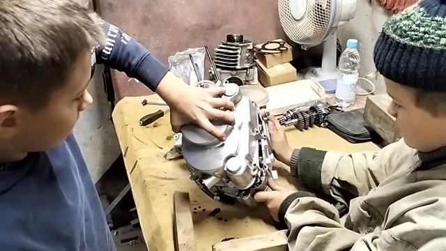 КПП (3+1) НА КВАДРОЦИКЛ