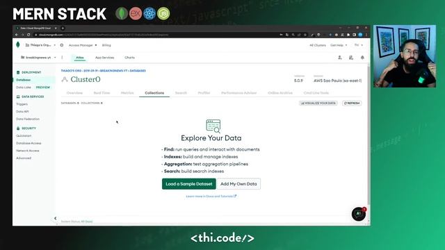 #06 - Como utilizar e configurar o MongoDB Atlas | MERN STACK смотреть онлайн