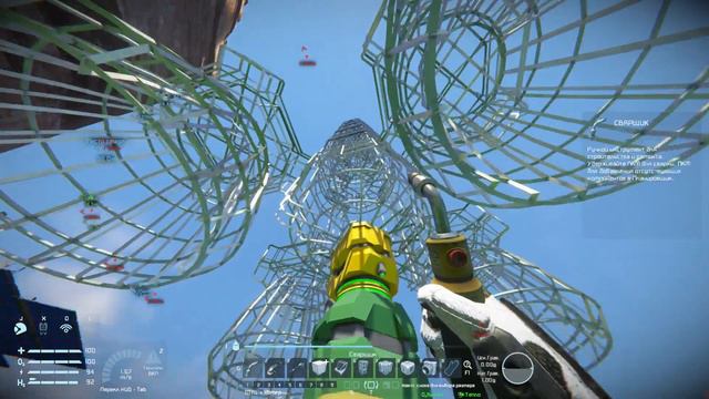 Space Engineers - Подготовка к вылету на орбиту Земли ! смотреть онлайн