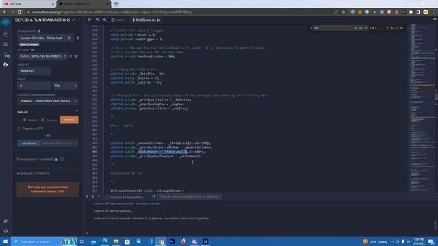 Create token with Buy/Sell Fees | Latest Solidity Version | Free! смотреть онлайн