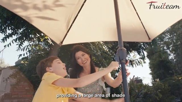 FRUITEAM | Cantilever Umbrella, Solar led umbrella & Patio Umbrella Base смотреть онлайн