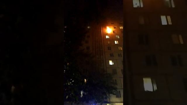 Пожар в Бусиново.