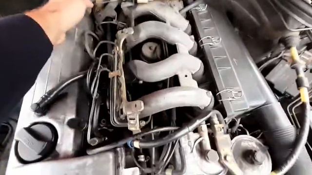Mercedes W124 250d Om602 Engine Sound