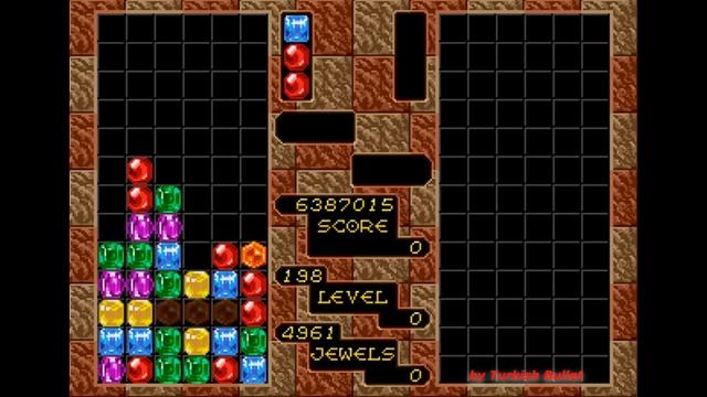 Columns Sega Mega Drive  Genesis - Longplay - Arcade Mode  Hard Difficulty
