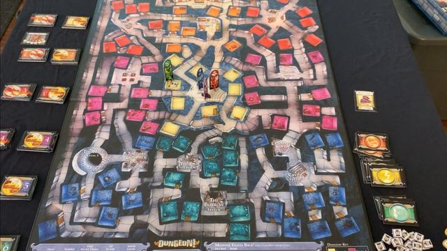 How to Play Dungeon! Fantasy Board Game, Dungeons and Dragons смотреть онлайн