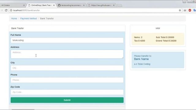 How To Build an eCommerce Website With Laravel #30 (Displaying All Orders) смотреть онлайн