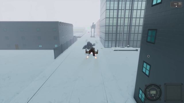 STAR WARS AT-AT BATTLE! - Brick Rigs Multiplayer Gameplay - Lego Star Wars battle смотреть онлайн