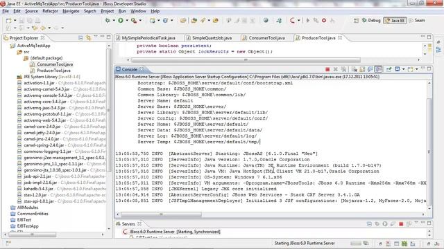 JBoss AS and ActiveMQ смотреть онлайн