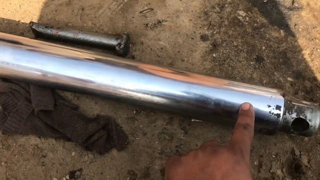 Tractor Trolly Regular Hydraulic Jack Shaft Repairing / Amazing Technology Process