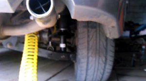 Пневмоподушка на задней оси.