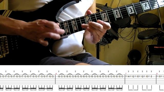 Metallica - One Guitar Solo Lesson (with Tablatures And Backing Tracks)