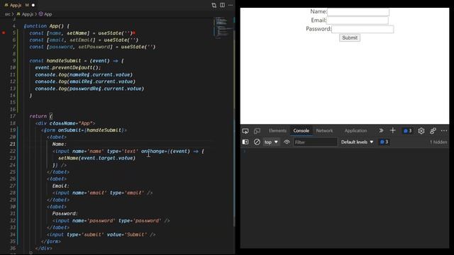 Forms in React - 2 (in Hindi) - opendevs смотреть онлайн