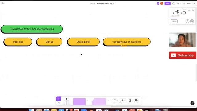 Remote UX whiteboard mock interview | Part 1 (1/2) // How to approach design whiteboard challenges смотреть онлайн