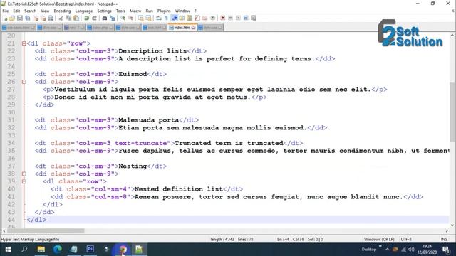 Bootstrap Bangla Tutorial for Beginners Part 3 | E2Soft Solution смотреть онлайн