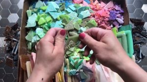 Ломаю коллекцию мыльных пластинок / ASMR breaking soap plates