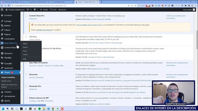 Mejor plugin para crear TABLAS Dinámicas y Responsive en WordPress ➜ Plugin NINJA TABLES PRO смотреть онлайн