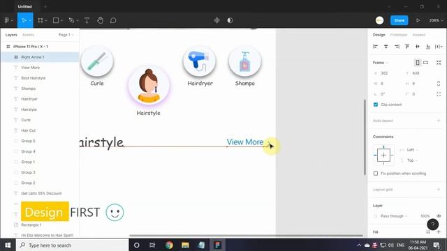 Salon Shop App Design in Figma | Salon App Design in Figma | Mobile App Design смотреть онлайн