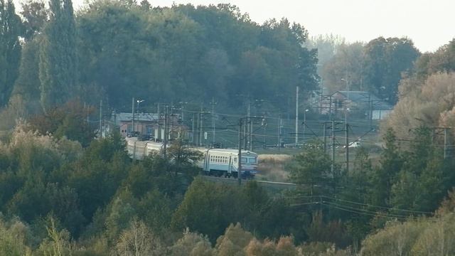 ЭР9М-385 рейсом №6619 Киев - Коростень смотреть онлайн