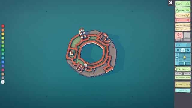 I found the largest loop pattern on the grid and built a floating, cozy green town on top of it. смотреть онлайн