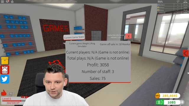 Game Dev Life #8 - LIVESTREAM (Roblox Game Dev Life) смотреть онлайн